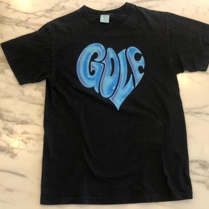 medium bubble heart golf tee